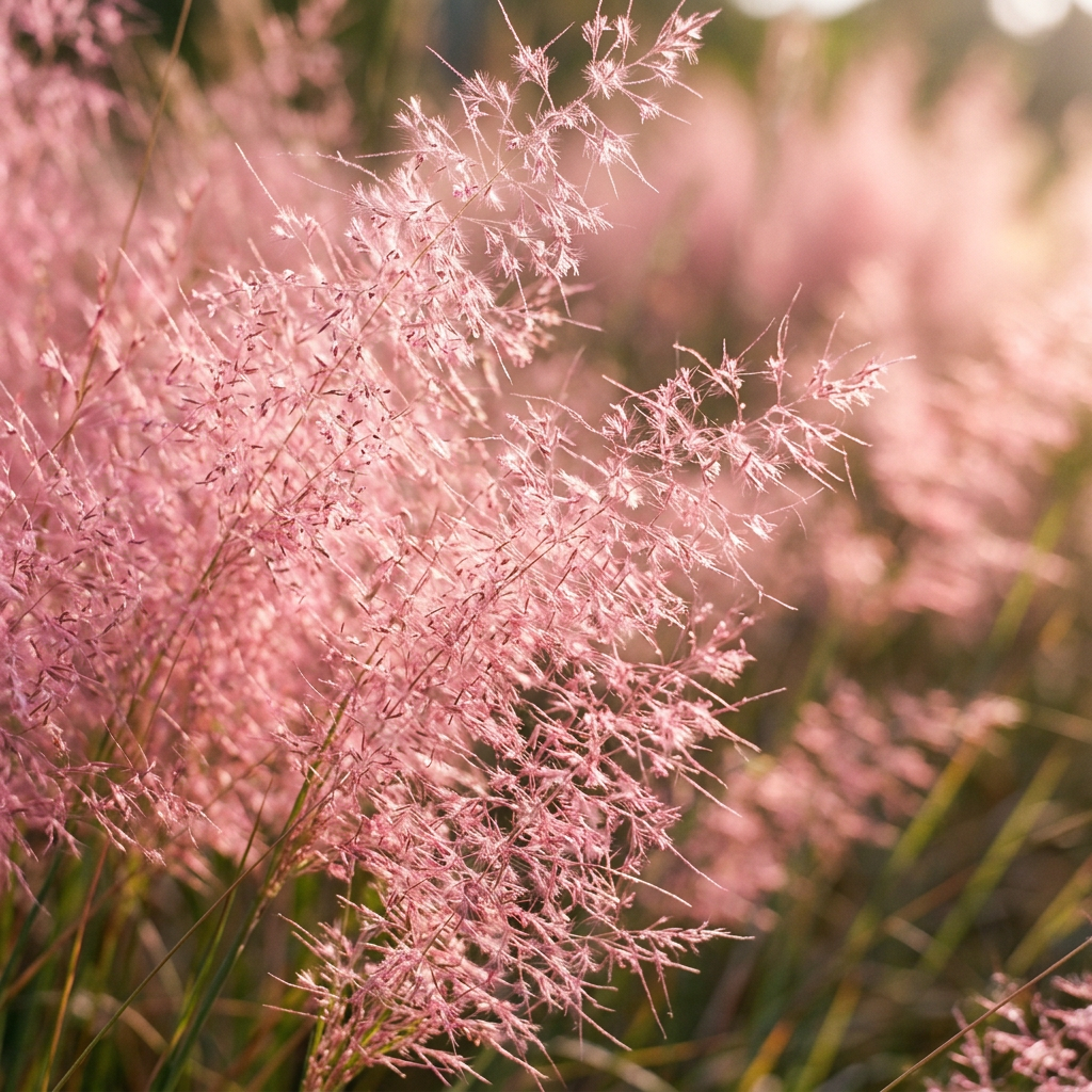 Pink Muhly Ornamental Grass Seeds for Landscape Gardens