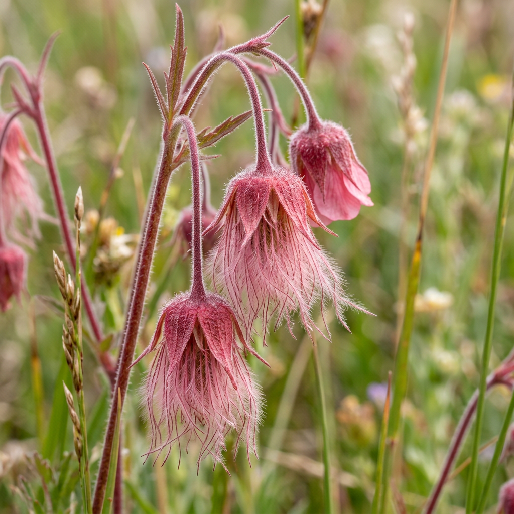 Prairie Smoke Flower Seeds for Rock & Border Gardens