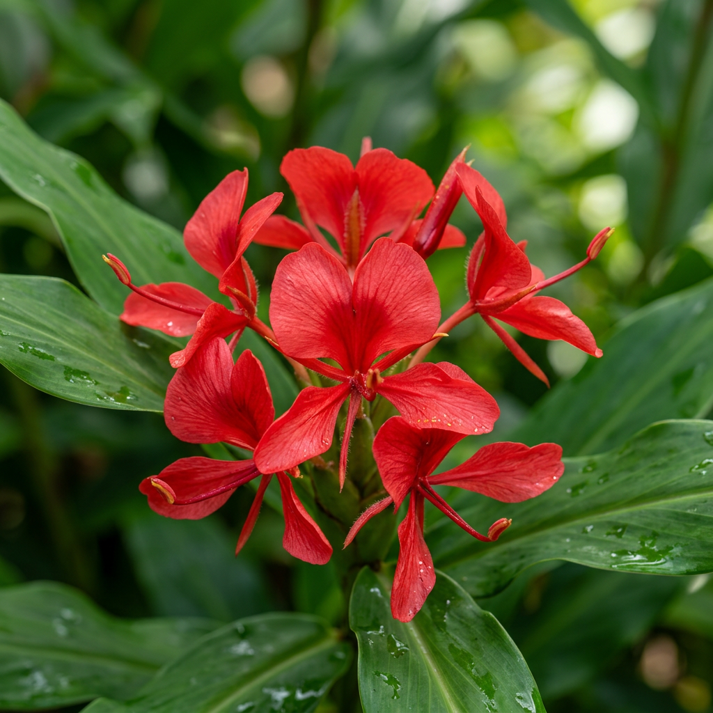 Red Butterfly Ginger Lily Hedychium Rubrum Seeds