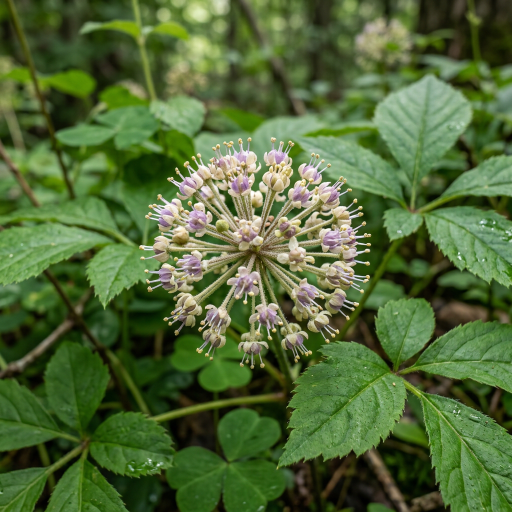 Siberian Ginseng Seeds for Outdoor Herb Garden Planting