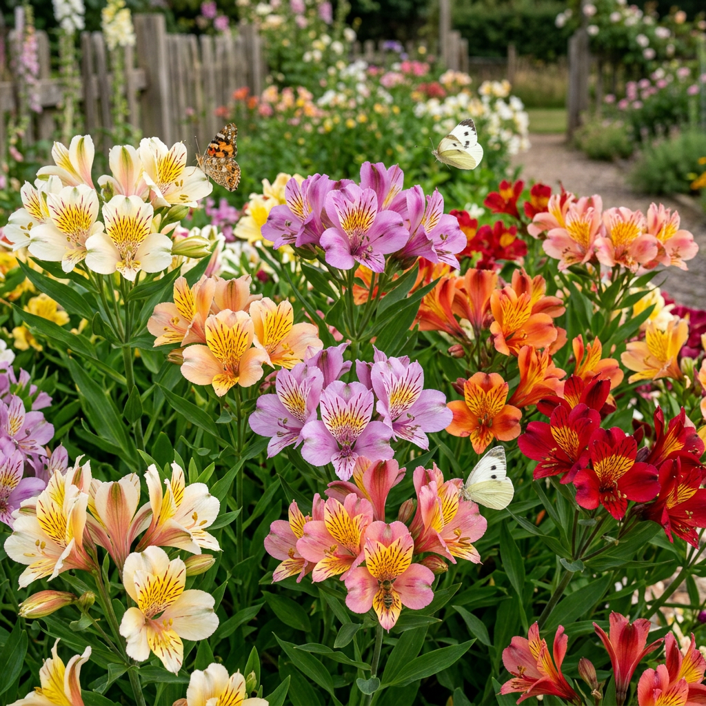 Alstroemeria Peruvian Lily Seeds - Peruvian Lily Flower Seeds for Garden