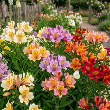 Alstroemeria Peruvian Lily Seeds - Peruvian Lily Flower Seeds for Garden