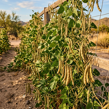 Tepary Blue Bean Seeds for Planting