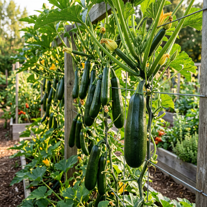 Climbing Zucchini Seeds – Zucchini Seeds for Home Garden