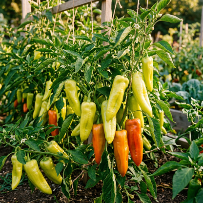 Cubanelle Sweet Pepper Seeds for Planting