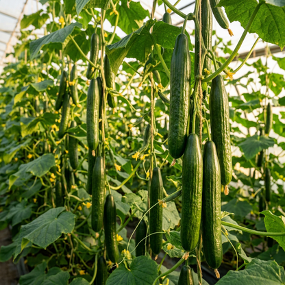 Carmen Cucumber Seeds – Hybrid Cucumber Seeds for Home Garden