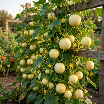 Crystal Apple Cucumber Seeds – Cucumber Seeds for Home Garden