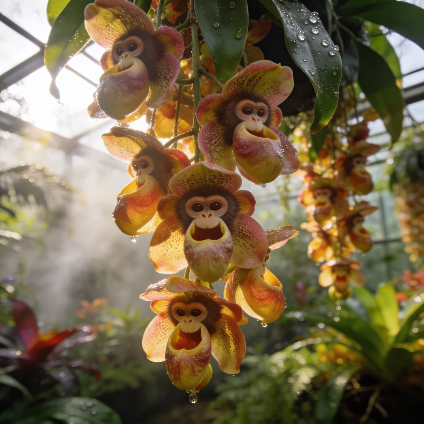 Monkey Face Orchid Seeds for Indoor & Outdoor Flower Gardens