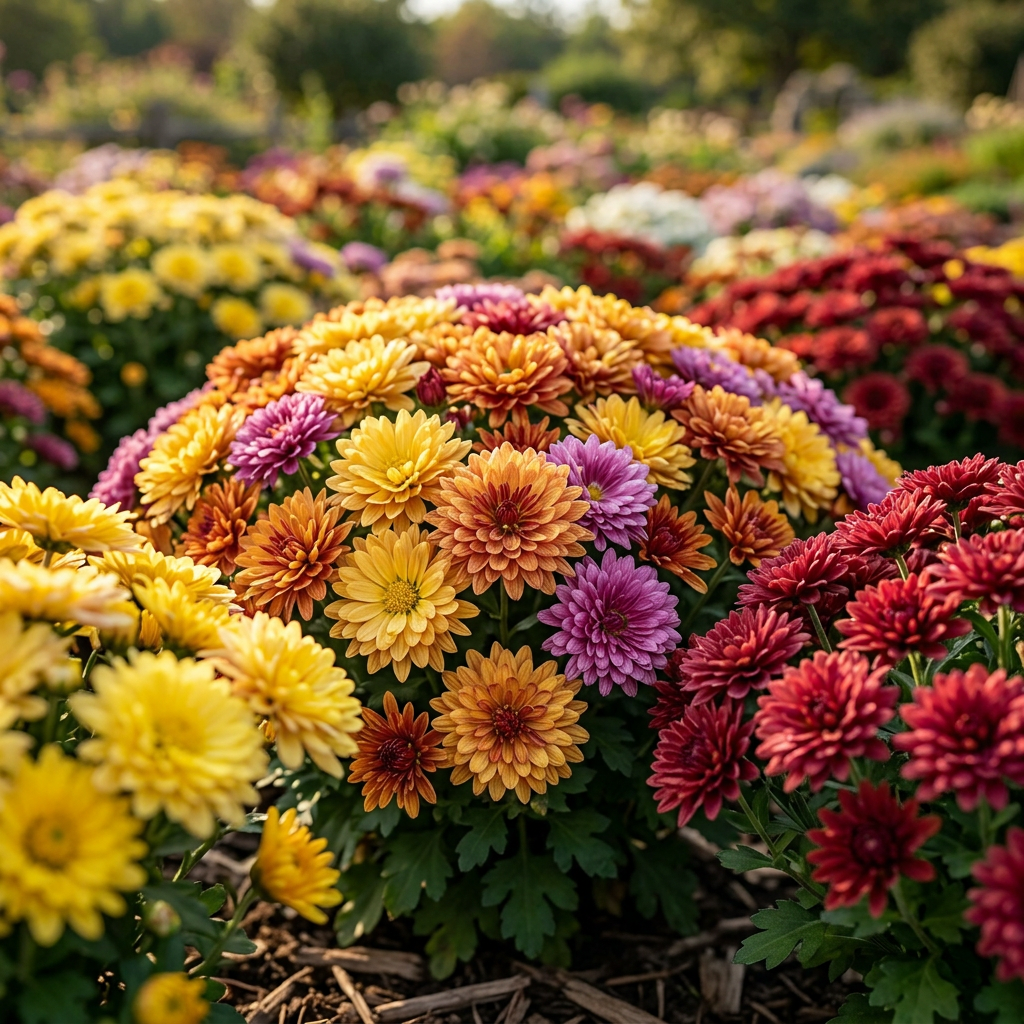 Mixed Color Chrysanthemum Flower Seeds