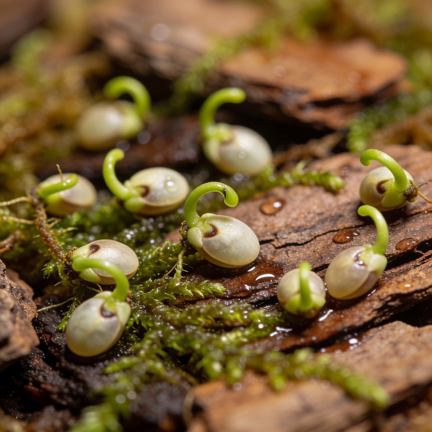 Monkey Face Orchid Seeds for Indoor & Outdoor Flower Gardens