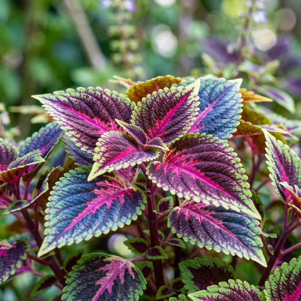 Blue Mixed Coleus Seeds for Planting