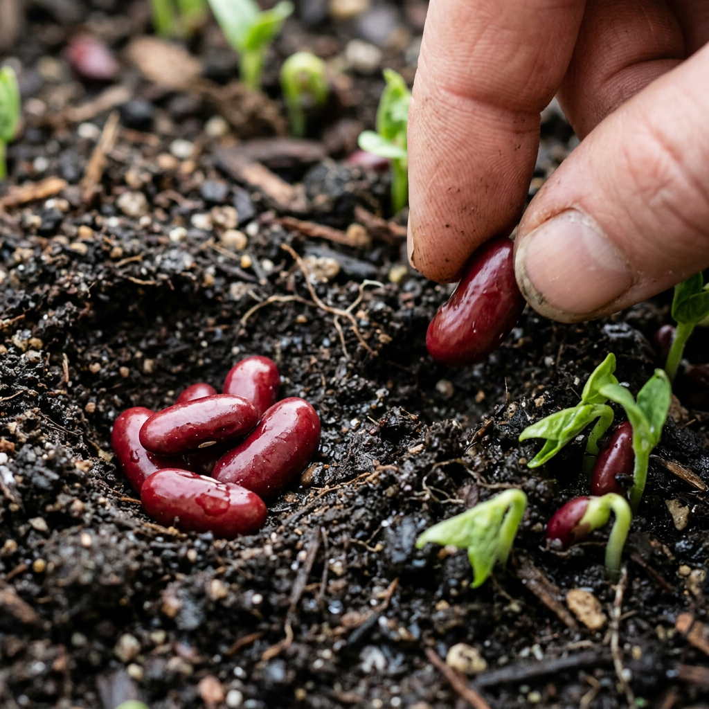 Dark Red Kidney Bean Seeds (Phaseolus vulgaris) – Rajma Bean Seeds