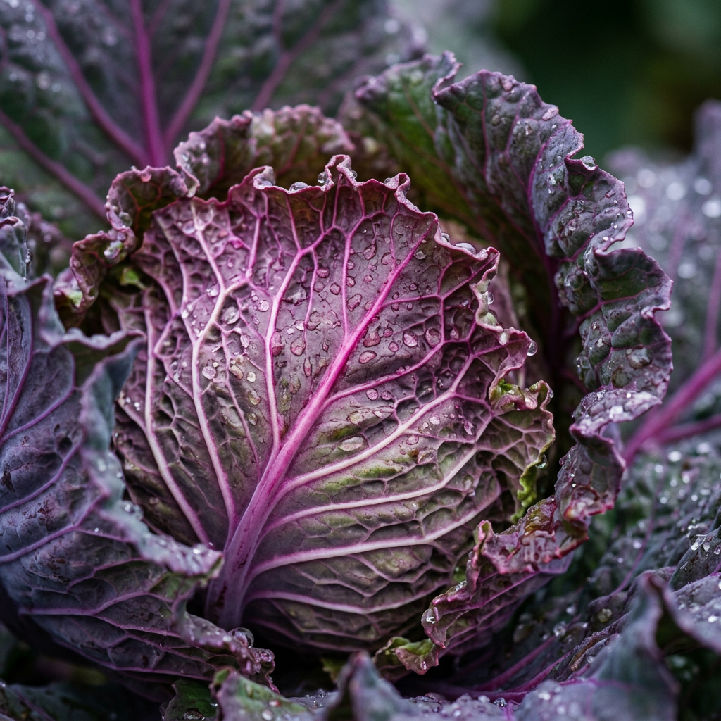 Red Acre Cabbage Seeds (Brassica oleracea) – Heirloom Red Cabbage Seeds