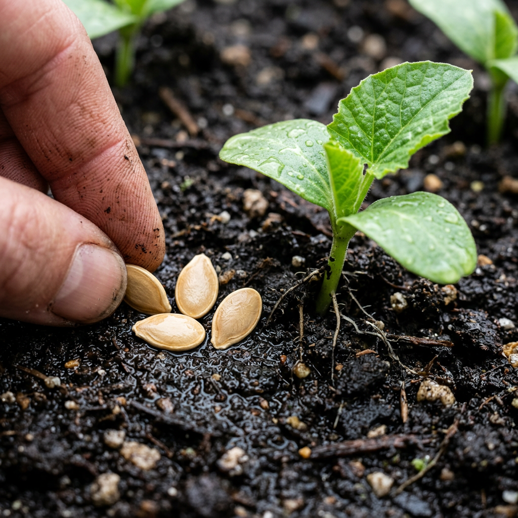 F1 Bottle Gourd Seeds – Pot Shaped Bottle Gourd Seeds for Home Garden