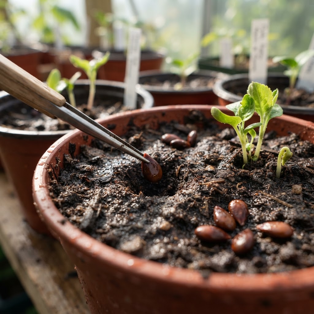 Pink Apple Tree Seeds for Planting