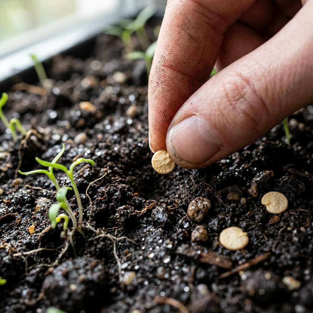 Orange Peter Pepper Plant Seeds for Planting
