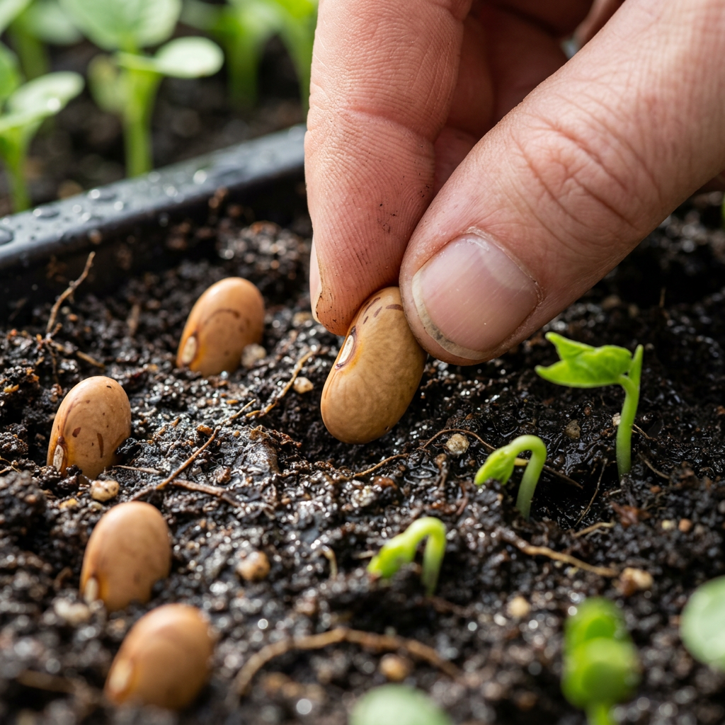 French Bean Hunter Seeds for Home Garden