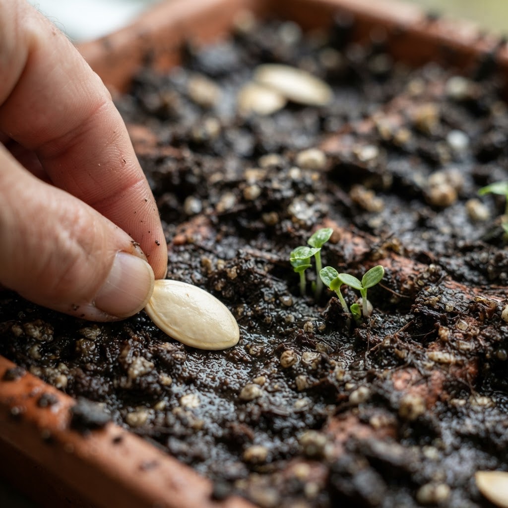 Prescott Fond Blanc Melon Seeds for Planting
