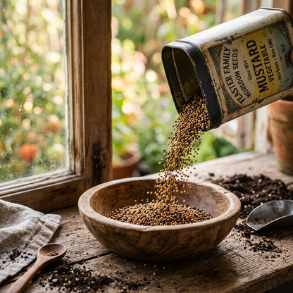 Feaster Family Heirloom Mustard Seeds