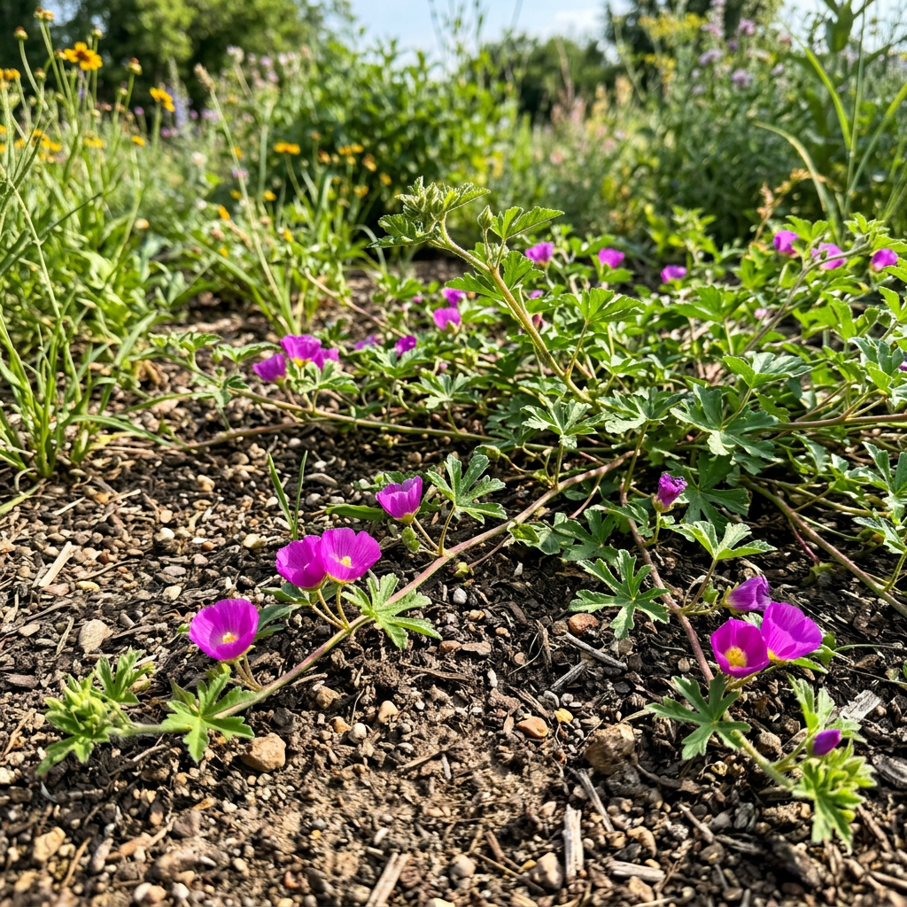 Wine Cup Flower Seeds (Callirhoe involucrata) – Purple Poppy Mallow Seeds