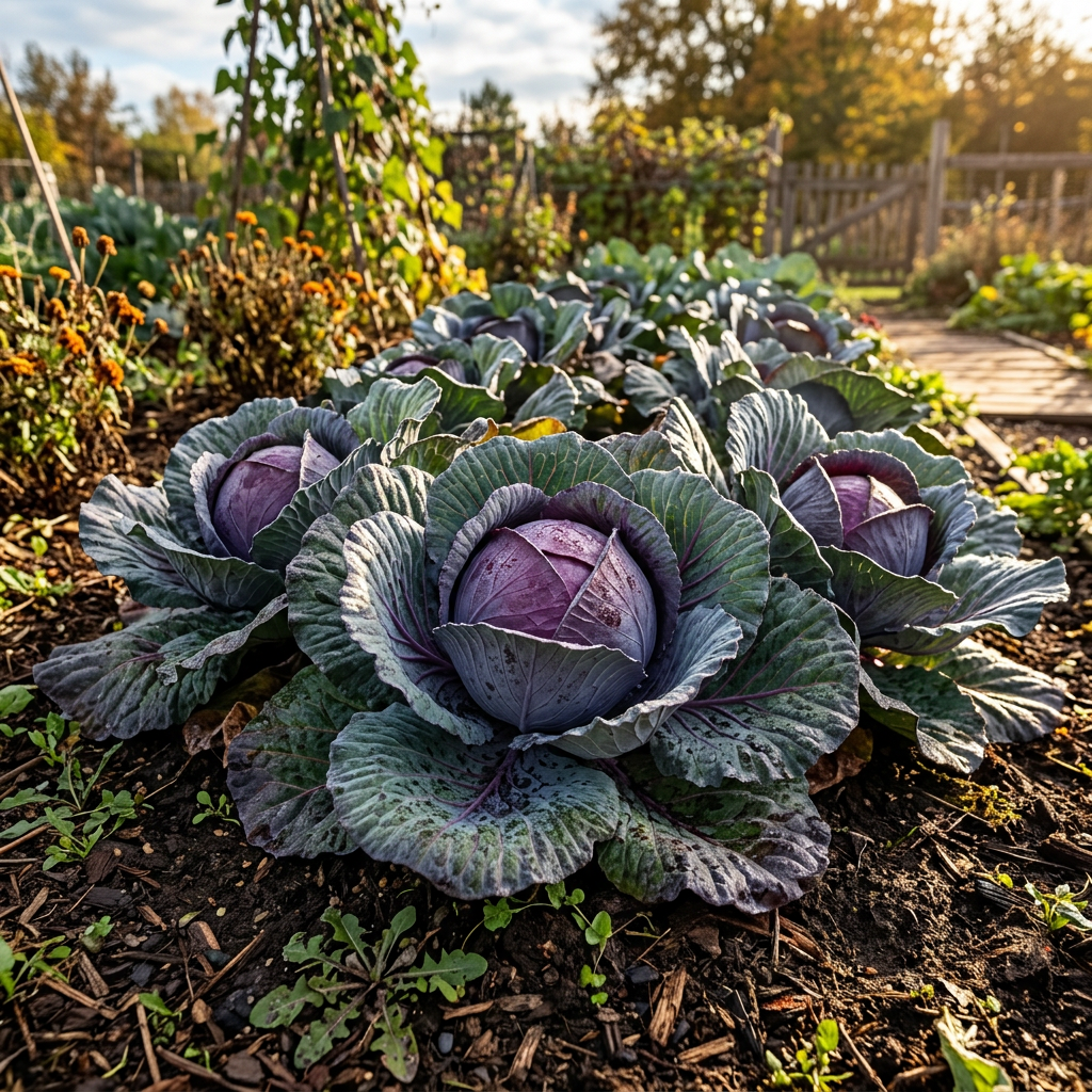 Red Acre Cabbage Seeds (Brassica oleracea) – Heirloom Red Cabbage Seeds