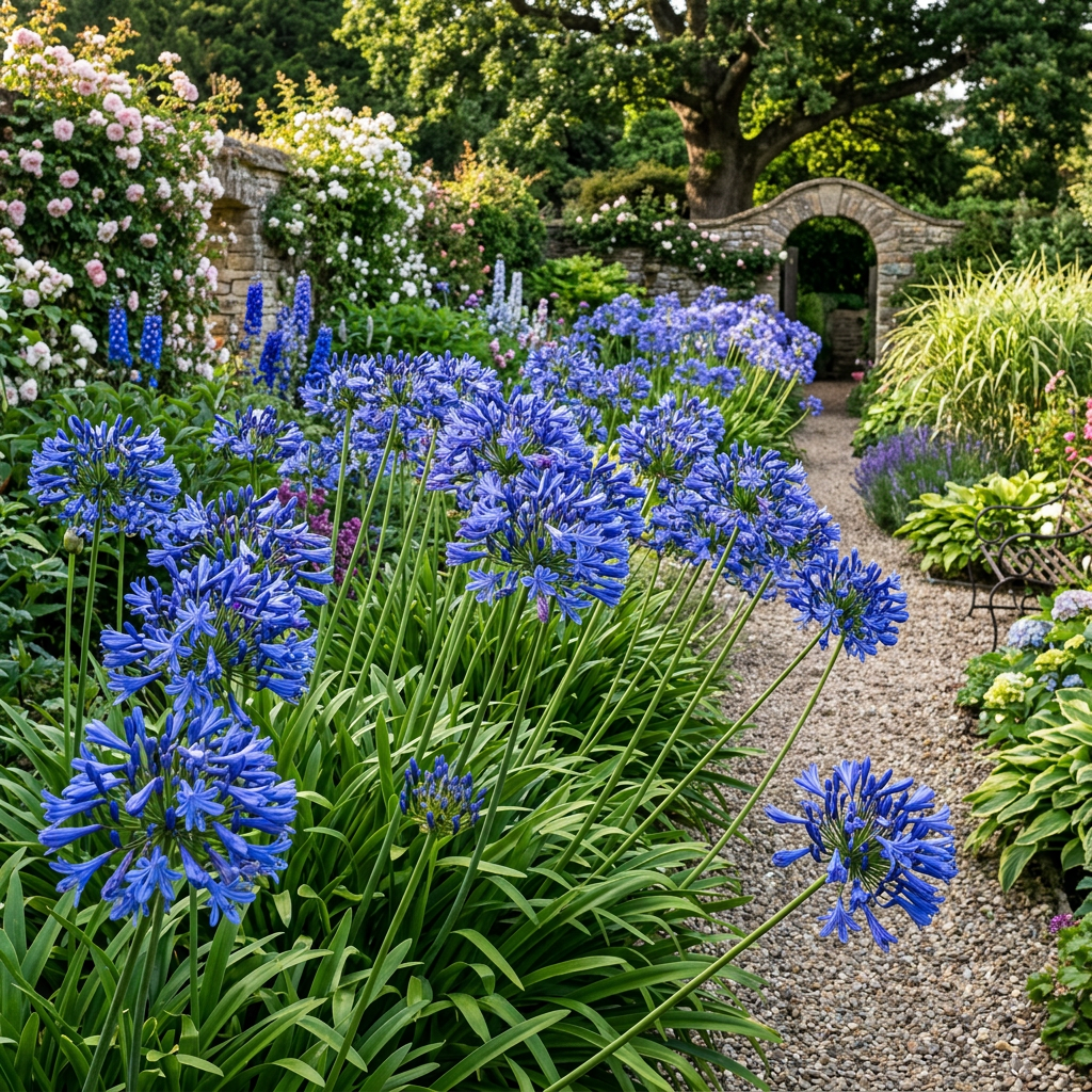 Lily of the Nile Seeds (Agapanthus africanus) – Blue Agapanthus Flower Seeds