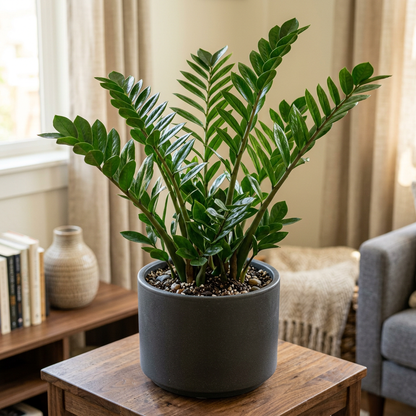 ZZ Plant Live Plant (Zamioculcas zamiifolia) – Tropical Indoor Foliage Plant