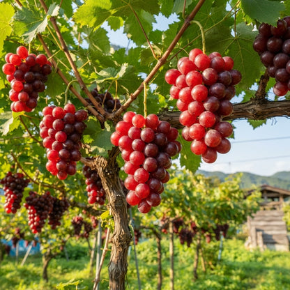 Ruby Roman Grape Seeds for Planting