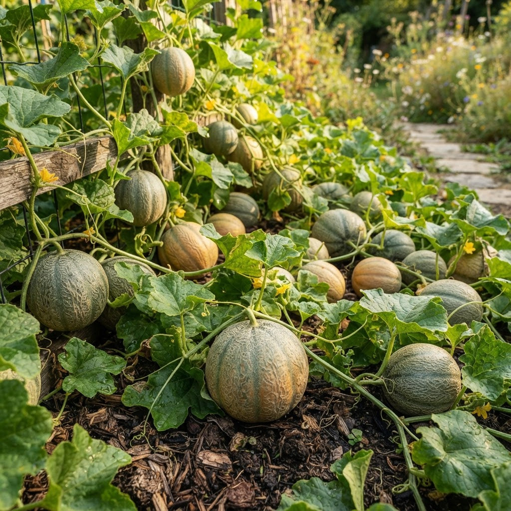 Petit Gris de Rennes Melon Seeds for Planting
