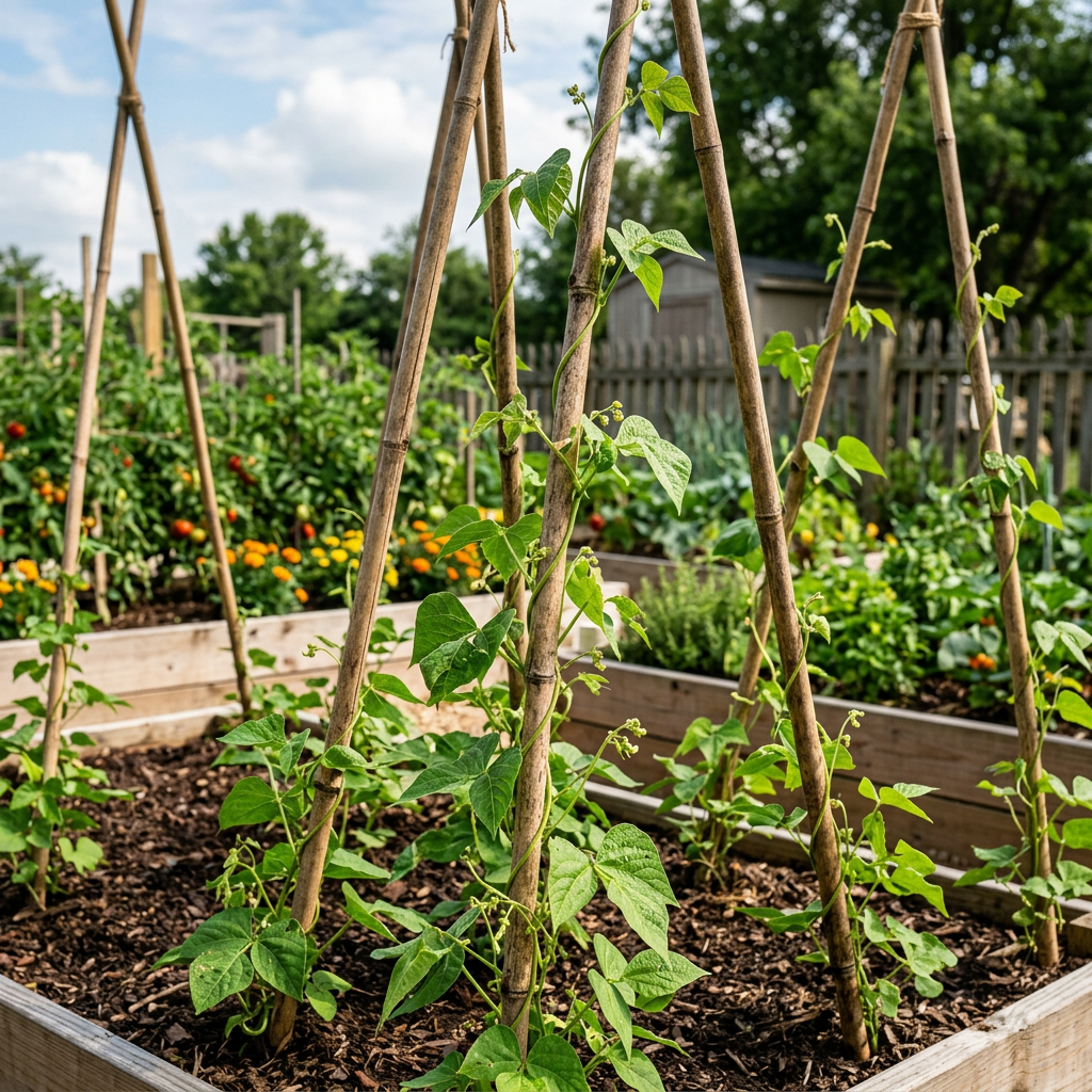 Kentucky Wonder Pole Bean Seeds for Garden Planting