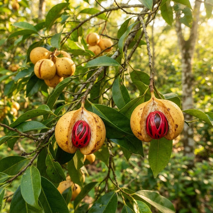 Nutmeg Tree (Myristica fragrans) Seeds for Planting