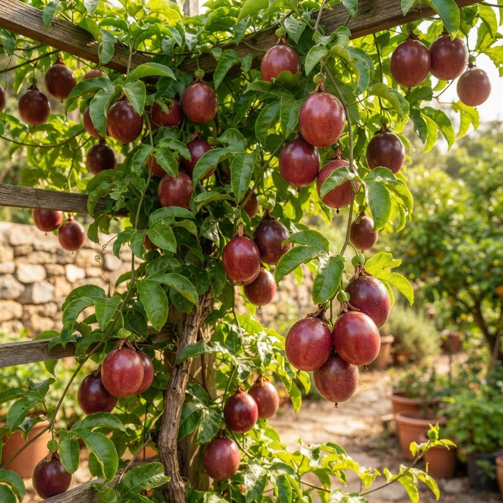 Red Flamenco Passionfruit F1 Seeds for Planting