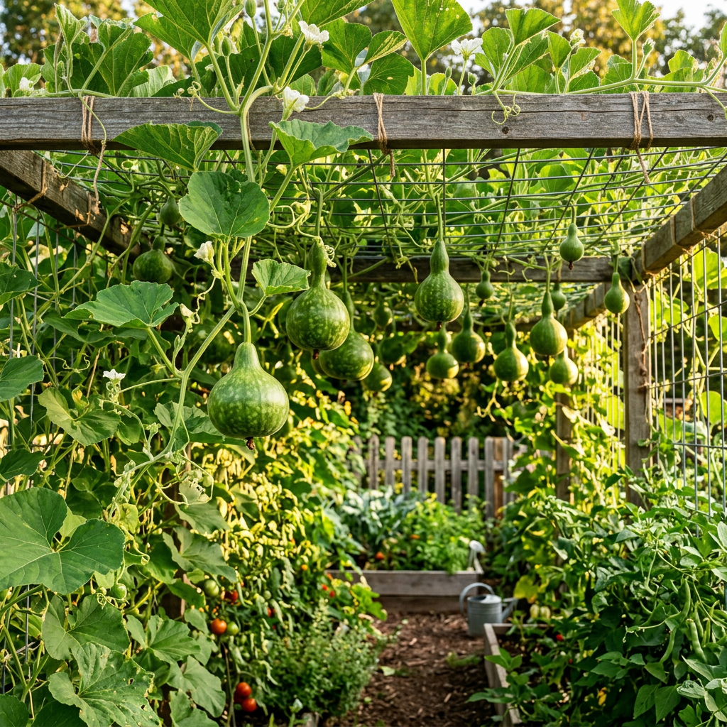 F1 Bottle Gourd Seeds – Pot Shaped Bottle Gourd Seeds for Home Garden