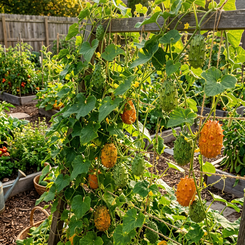African Horned Cucumber Seeds – Exotic Cucumber Seeds for Home Garden