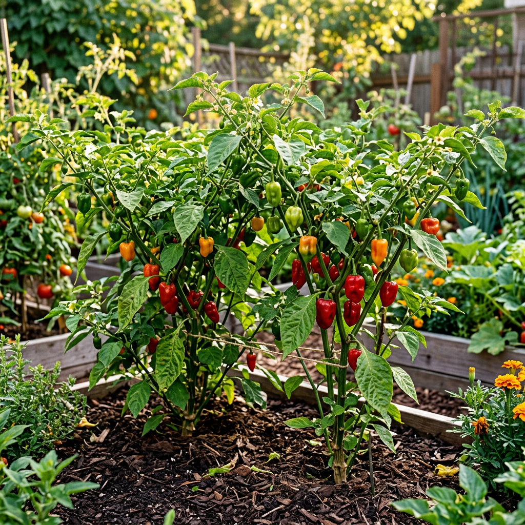 Hot Pepper Seeds Caribbean Blend for Planting