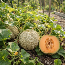 Prescott Fond Blanc Oka Melon Seeds for Planting