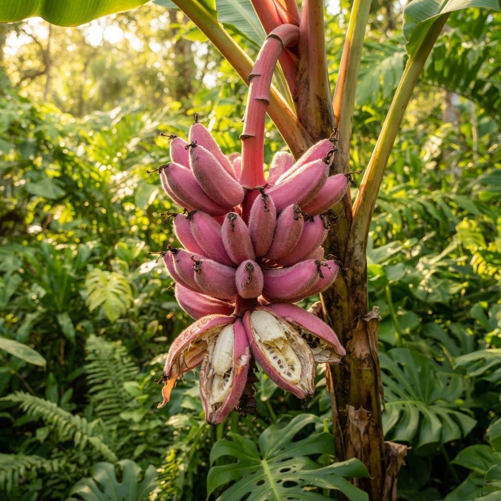 Pink Banana (Musa velutina) Seeds for Planting