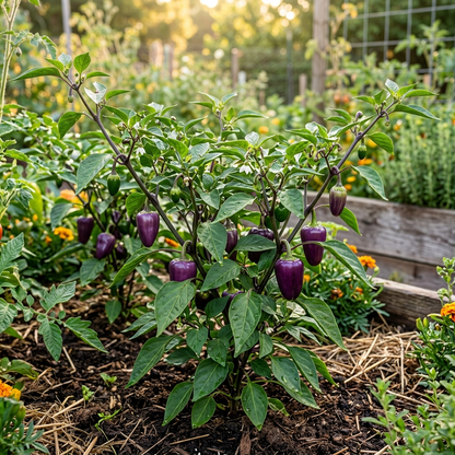 Capsicum Purple Vegetable Seeds for Planting