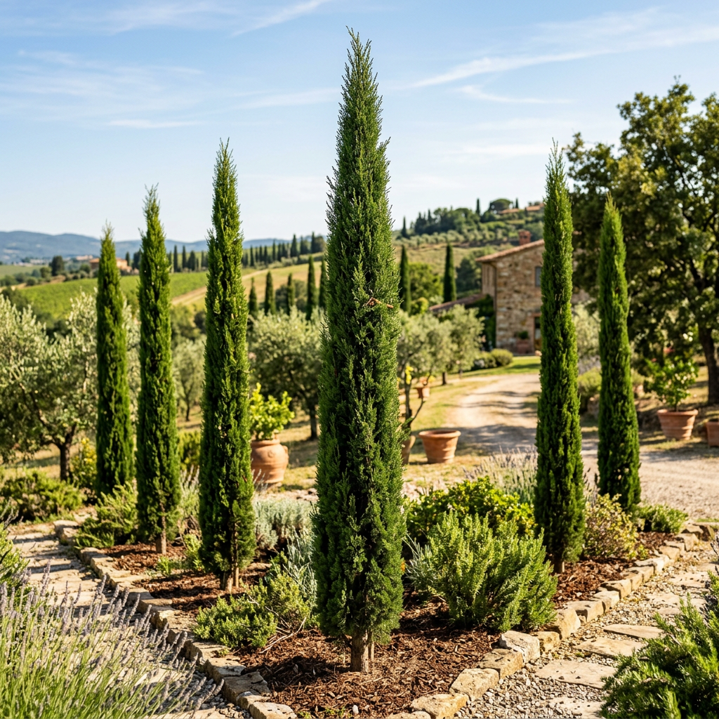 Italian Cypress Tree Seeds for Landscaping and Hedges