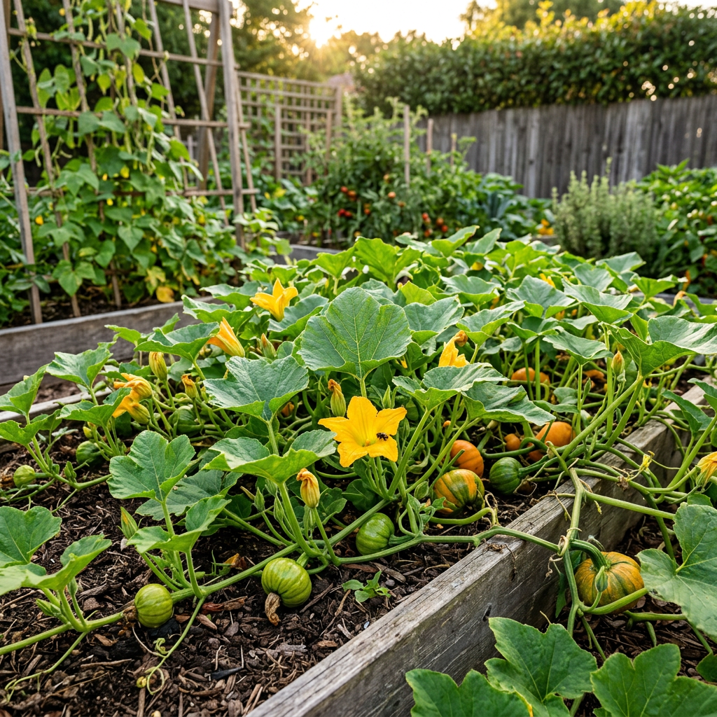 Pumpkin Blossom Seeds – Ornamental Pumpkin Seeds for Home Garden