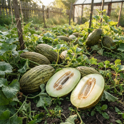 Rockmelon Piel de Sapo Seeds for Planting