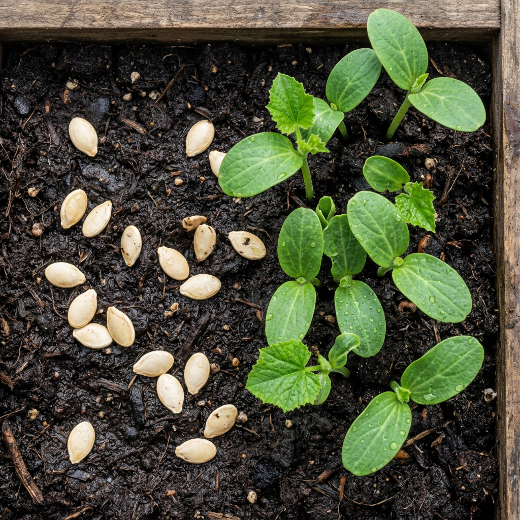 Courgette Piccolo Seeds – Zucchini Seeds for Home Garden