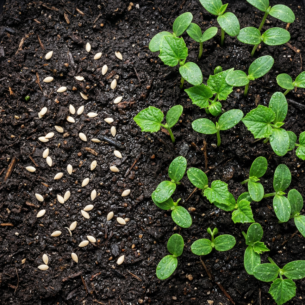 Carmen Cucumber Seeds – Hybrid Cucumber Seeds for Home Garden