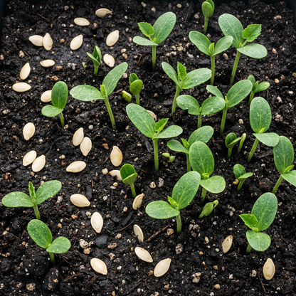 Pumpkin Blossom Seeds – Ornamental Pumpkin Seeds for Home Garden