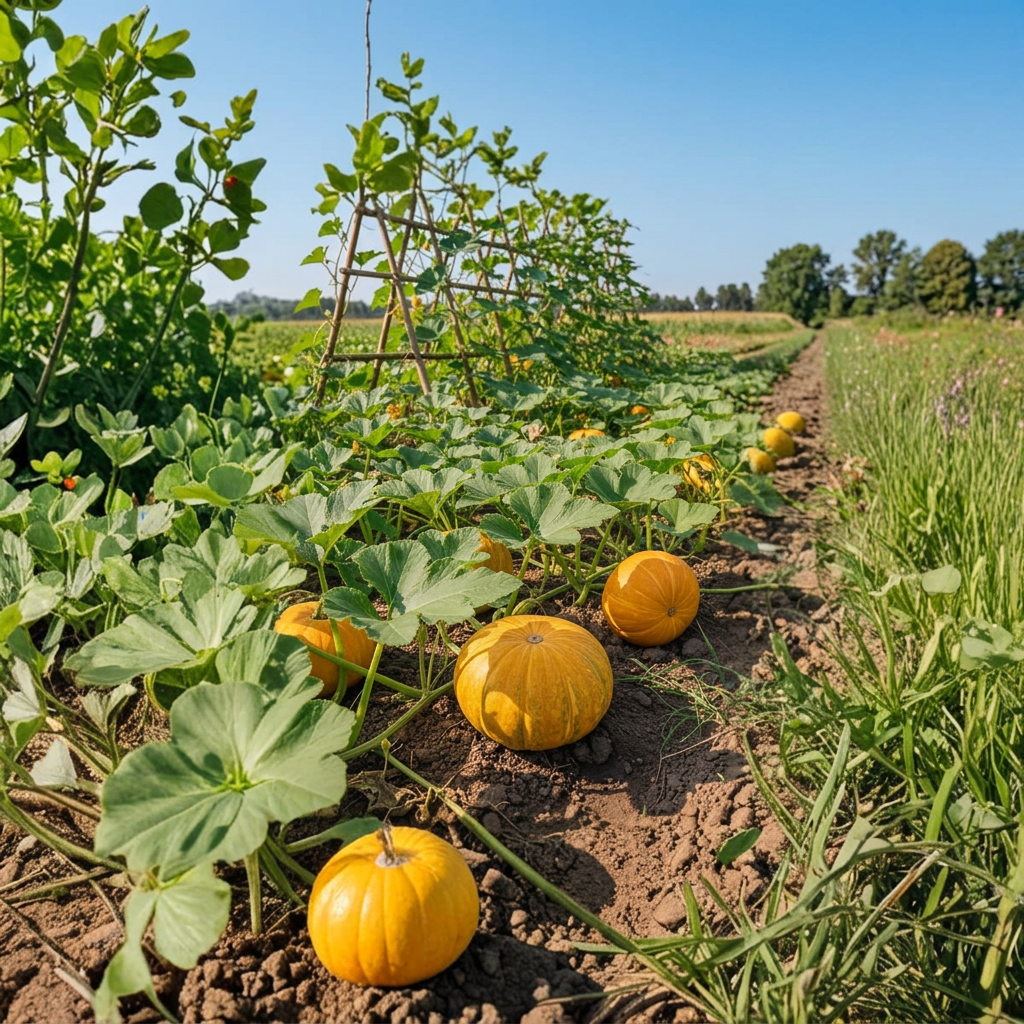 Pumpkin Blossom Seeds – Ornamental Pumpkin Seeds for Home Garden