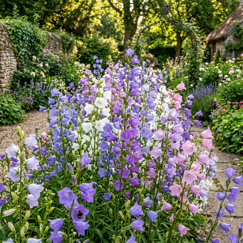 Mixed Campanula Bellflower Seeds – Canterbury Bells Plant