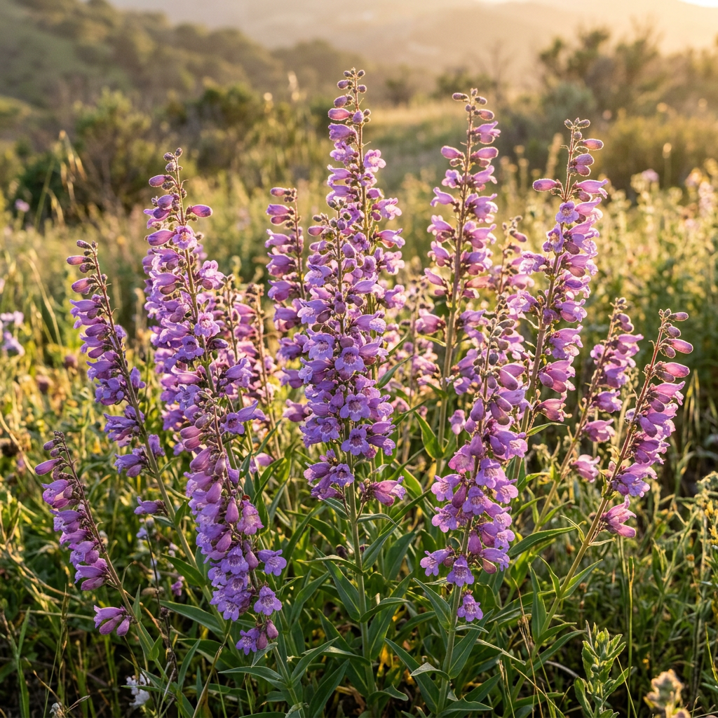 Showy Penstemon Seeds (Penstemon spectabilis) – Perennial Beardtongue Flower Seeds
