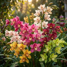 Cymbidium Orchid Seeds – Mixed Silk Butterfly Orchid Flower Seeds