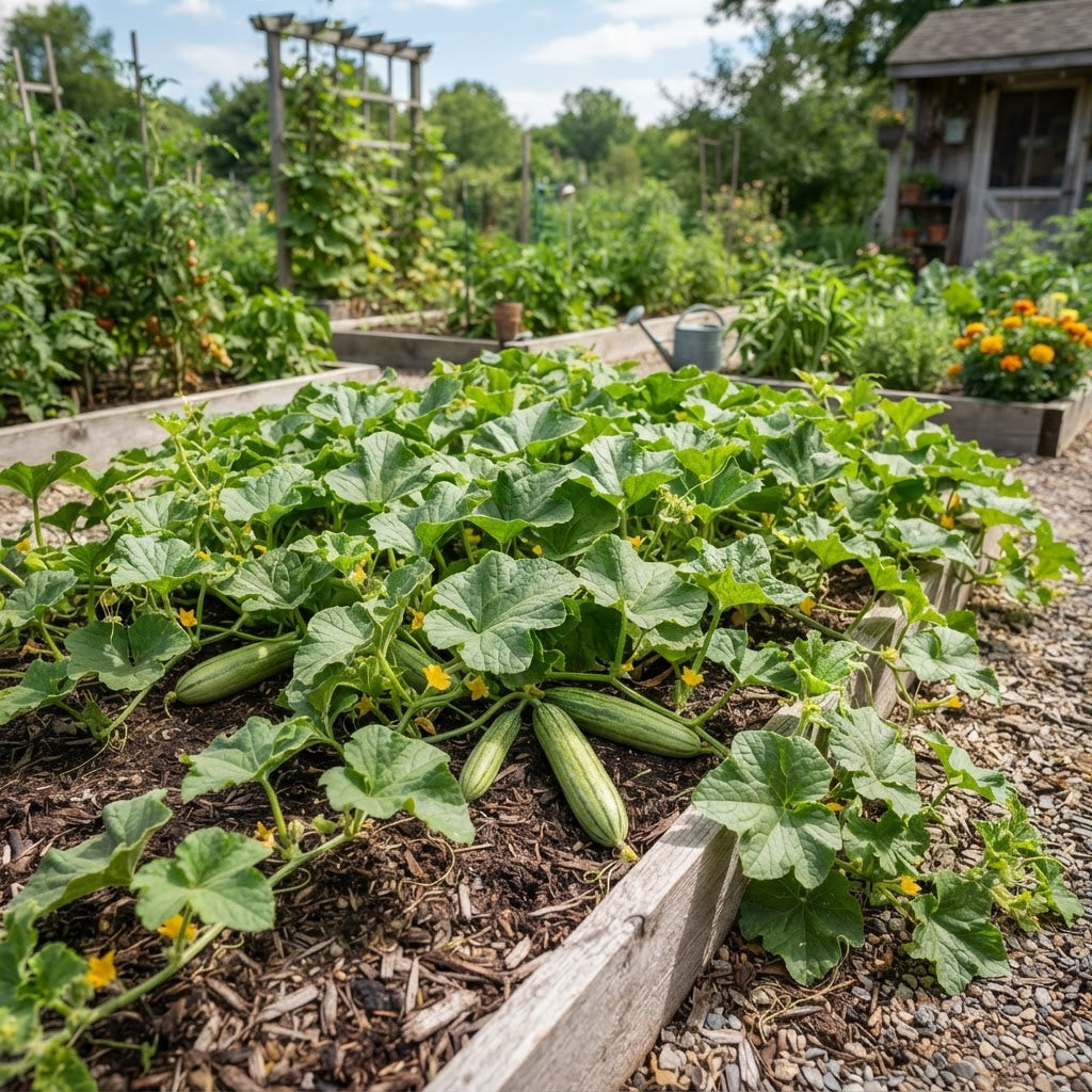 Monumental Vines Long Muskmelon Seeds for Planting