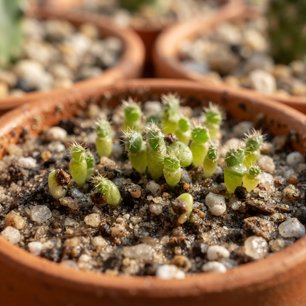 Red Prickly Pear Cactus Seeds for Planting
